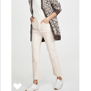 Agolde Corduroy Pinch Waist High Rise Kick Pants